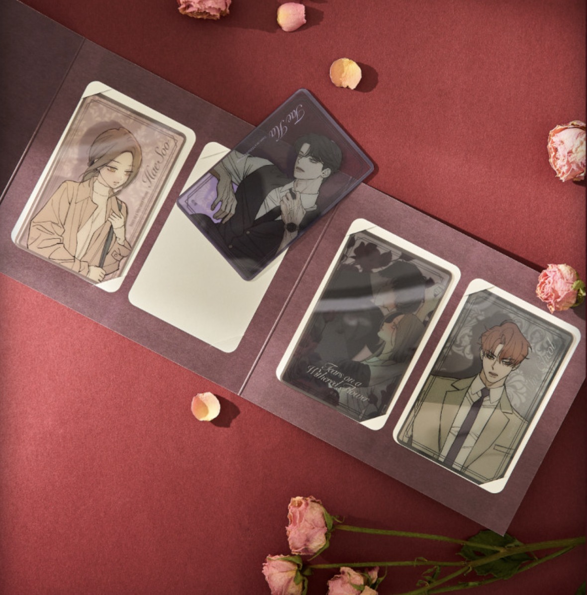 [ORDER] Tears on a withered flower PET clear photocard